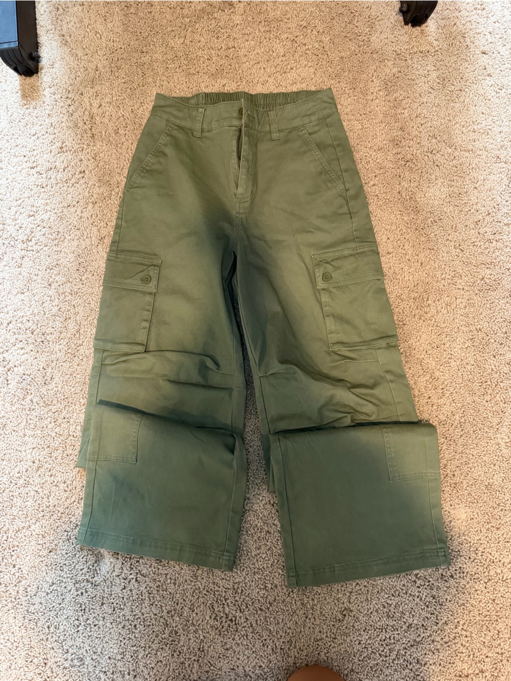 wild fable Olive Cargo Wide-Leg Pants